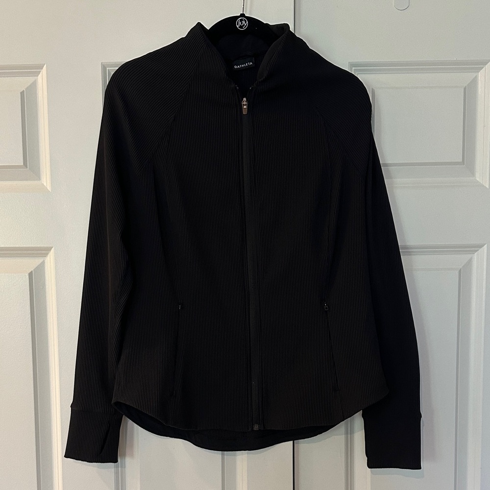 Athleta ribbed sport jacket size XL